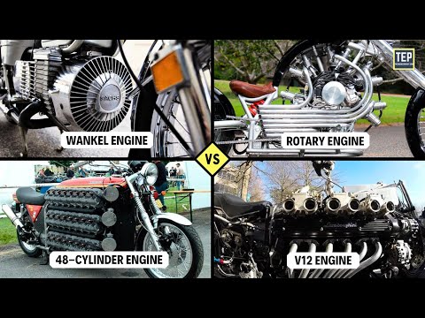 Every Engine in Motorcycles Explained | Wankel, Radial, Turbine and more [Part - 2]