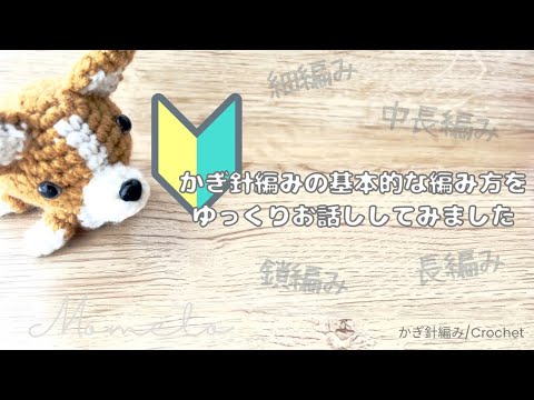 かぎ針編み始めたばかりの方向けにこまか～くアレコレ話してみました【vlog】#13