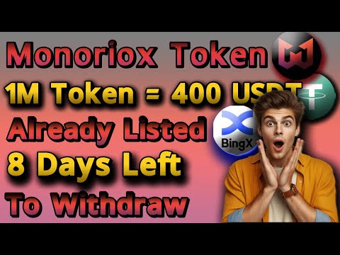 Monorix Token Price Up II Monorix Next withdrawal Date II Free Airdrop Mining #monorix #airdrop