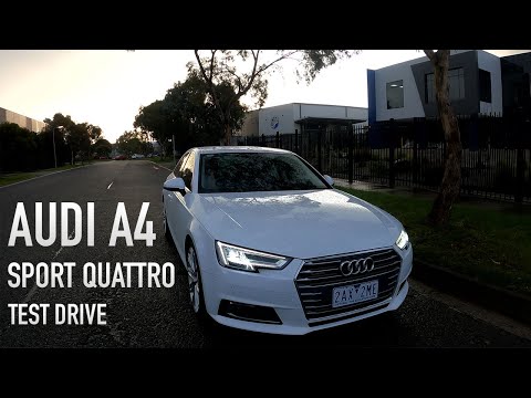 2017 Audi A4 Sport Quattro TDI アウディ A4 スポーツ クワトロ TDI - A Test Drive Review