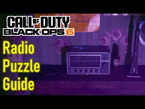 Black Ops 6 radio puzzle guide / walkthrough, how to tune radio