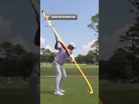 World Ranking No.1 Scottie Scheffler Fantastic Swing Motion & Slow Motion 2024