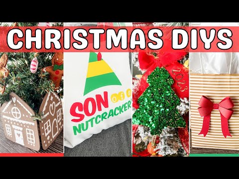 🎄WATCH these Cricut Machines BATTLE to make the CUTEST CHRISTMAS DIYS! Easy Christmas Gift Ideas