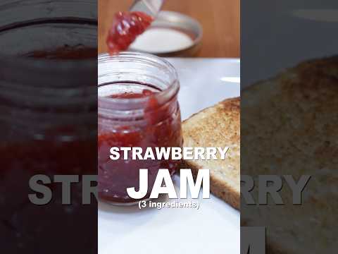 3-Ingredient Strawberry Jam