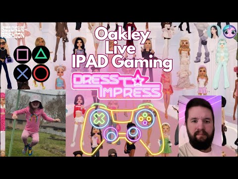 Oakley IPAD Live Games! #livegaming #dresstoimpress #robloxlive #ipad #live