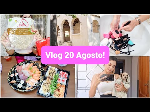 TRA BAGNETTI, SUSHI E SVUOTA LA SPESA  (di nuovo) | Vlog 20 Agosto|