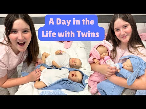 A DAY IN THE LIFE WITH REBORN PREEMIE TWINS