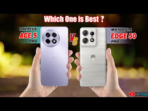 🔥 Duel High Tech!! Oneplus Ace 5 Pro Vs Motorola Edge 50 Pro Off in a Smartphone Showdown!