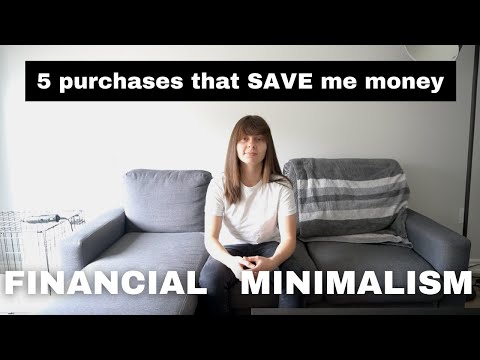 5 Purchases I've Made That Actually SAVE Me Money | Financial Minimalism