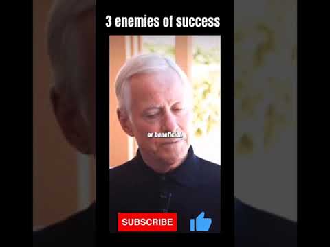 BRIAN TRACY: 3 ENEMIES OF SUCCESS. #motivation #briantracy  #shorts