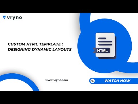 Elevate Your Email Communication with HTML Templates in Vryno CRM