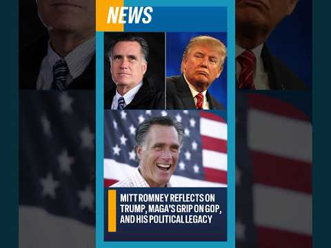 Mitt Romney Reflects on Trump, MAGA's Grip on GOP, and His Political Legacy #mittromney