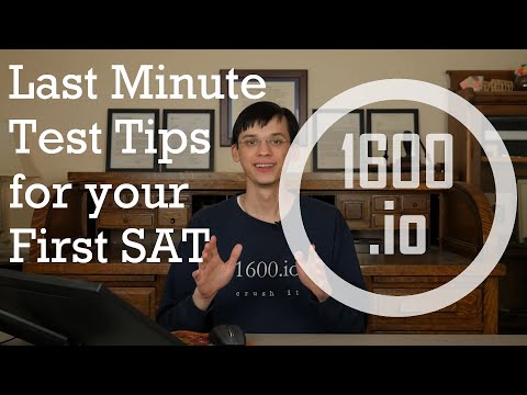 Stop freaking out about the SAT! George explains the biggest mistakes of first-time test-takers.