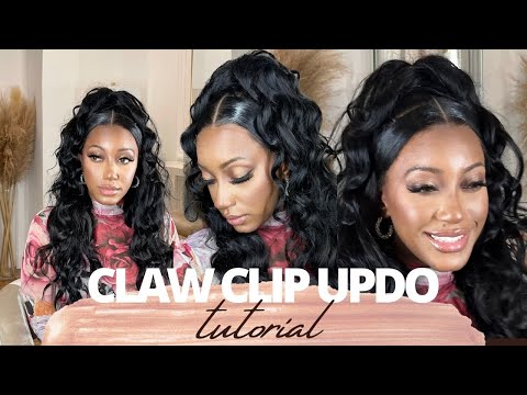 How To: 🔥 NEW Trending Style | Claw Clip Ponytail