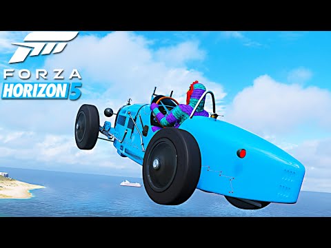 Old cars can fly in Forza Horizon 5