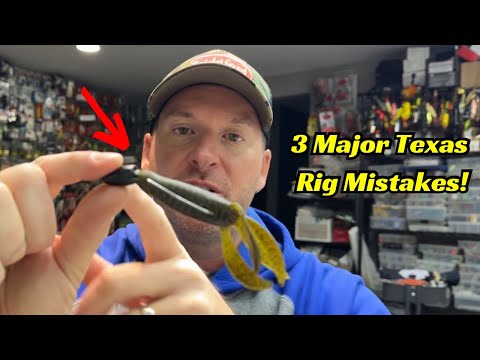 Three Mistakes Nobody Realizes They Are Making With Texas Rigs!