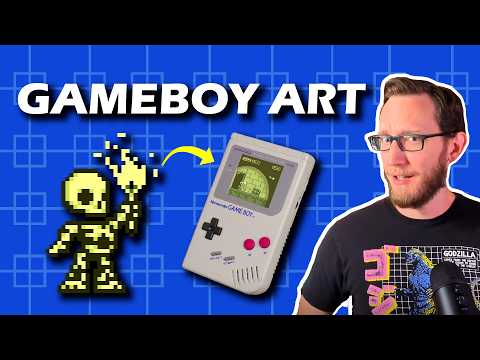 How I made a Dungeon Scene in Pixel Art! (Gameboy Style)