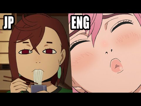 Dandadan JAPANESE SUB VS ENGLISH DUB COMPARISON | Episode #7 & #8