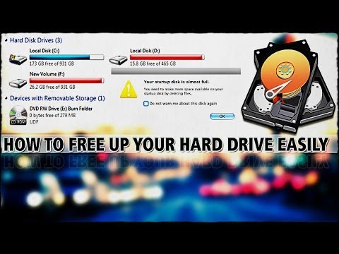 How To Free Up Your Hard Drive Easily