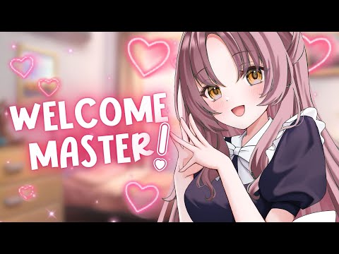 Welcome Home Master! Maid Cafe Roleplay ♥ (ASMR F4M)