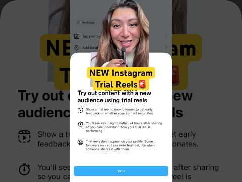 New Instagram Feature - Trial Reels! 🔥 What do you think about this IG update? #instagramtips