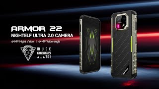 Introducing the Ulefone Armor 22 - NightElf Ultra 2.0 Camera (2023 MUSE Design Awards Winner)