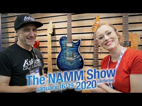 Asken Guitars Booth | Winter NAMM 2020