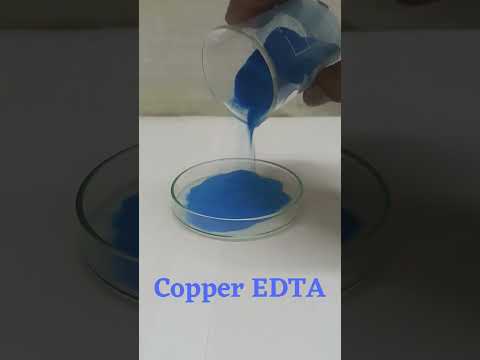 Copper EDTA #youtube #youtubeshorts