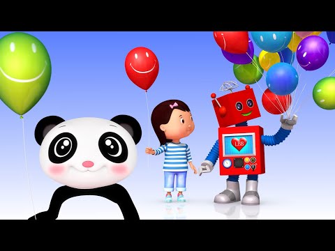 Rainbow Fun: Learn Colors with Beautiful Balloons! 🎈🌈 | Fun Baby Songs | Classic Baby Songs