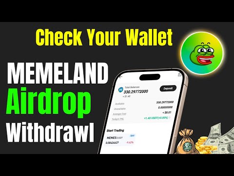 Memeland Airdrop Withdrawal Today | User Enable & Trade Process Is Here | Memeland Airdrop Update |