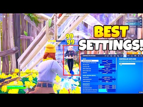 *NEW* BEST Fortnite Remix OG Chapter 2 Controller SETTINGS & Sensitivity (PS4/PS5/XBOX/PC)