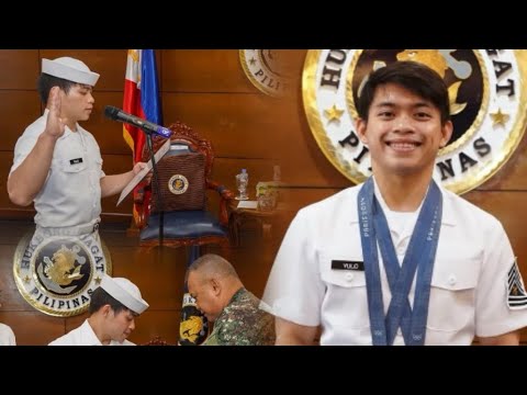 Carlos Yulo, kabilang na sa hanay ng Philippine Navy!