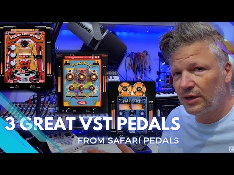 Testing out 3 cool @safaripedals  : Dragon EQ, Rabbit Tape and Camel Strip