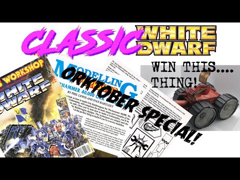 Classic White Dwarf: Orktober Special - Gobsmasha Build and Giveaway