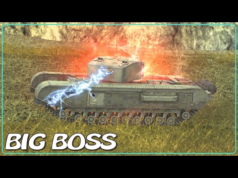 CSOR 1008 Excalibur • Churchill III • WoT Blitz *SR BIG BOSS