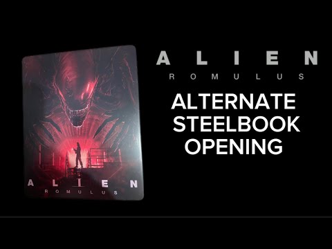 Unboxing an ALIEN ROMULUS STEELBOOK opening. #bluray #steelbook #alien #alienromulus #film #movie