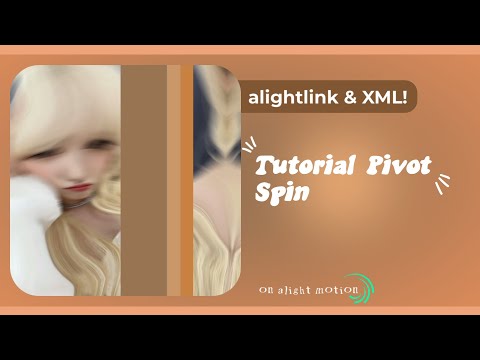 Tutorial Pivot Spin | Alight Motion Transitions