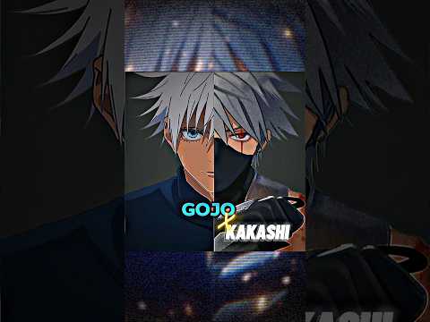 Gojo x Kakashi 🥶🔥 #anime #animeedit #gojo #kakashi #narutoshippuden #jjk #fyp #viralshort 🥵🔥