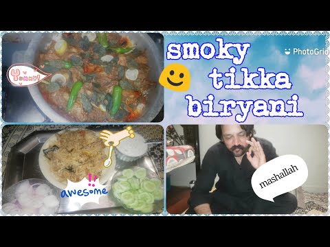 #naushkitchenroutine Smoky Tikka Biryani..... Must try recipe😋😋||Afifa Fahad||