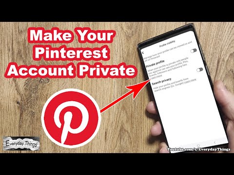 How to Make Your Pinterest Account Private