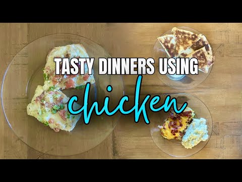 TASTY Chicken Dinners | Family Dinner Ideas | What's for Dinner | MEL COOP