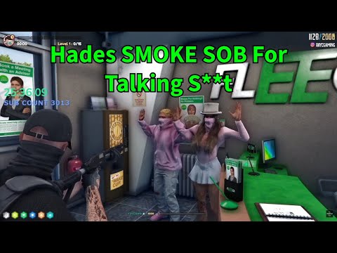 Matt Reacts to Hades Smoking SOB For Talking S**t | NoPixel 4.0 GTA RP