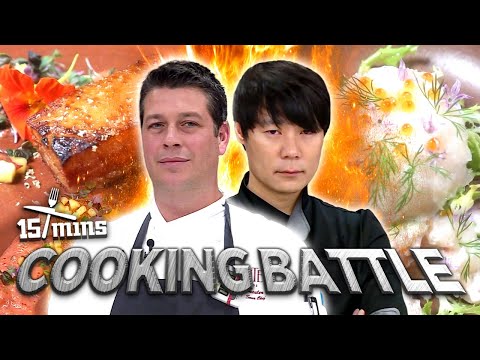 ＂Wine Makes it Perfect＂ Wine Pairing Battle: Cooking with Peaches 🍑 | Cook Representative Ep. 18-1