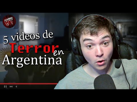 "ESTO PASÓ EN ARGENTINA?" REACCIONANDO A "5 VIDEOS DE TERROR Y FANTASMAS REALES CAPTADOS EN CÁMARA"