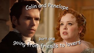 Colin and Penelope going from friends to lovers (part 1)