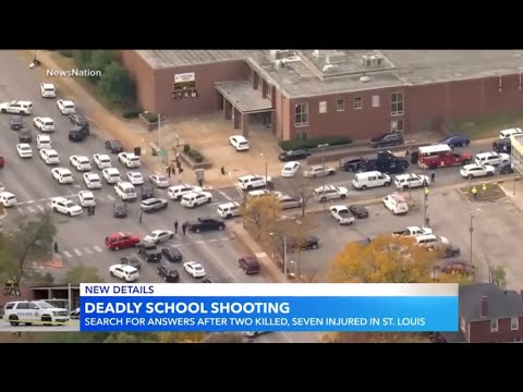 #StLouis #SchoolShooting leaves 2 killed & 7 injured #GunViolence #MurderNews #Crime_News #Reaction