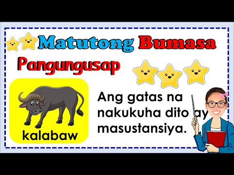 KALABAW ll Pagsasanay sa Pagbasa ng PANGUNGUSAP ll Teacher Ana Online Learning