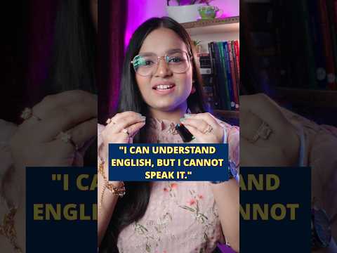 "I can understand English but can't speak!" Perfect Solution!