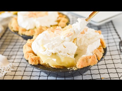 Banana Cream Pie | Small Batch Dessert