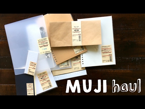 MUJI Haul